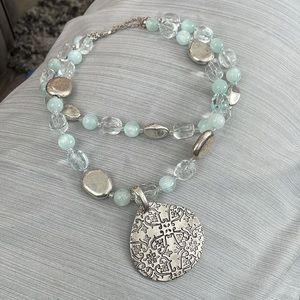 Premier designs necklace with pendant. Versatile.